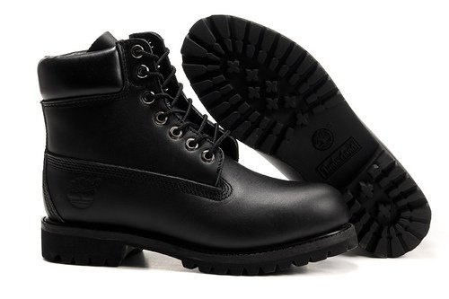Черные ботинки Timberland