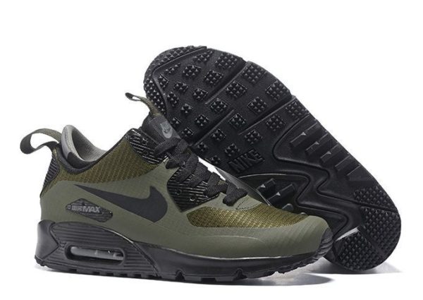 Nike Air Max 90 Winter Mid green зеленые (41-44)