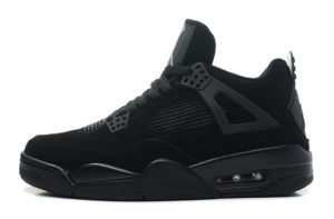 Nike Air Jordan 4 черные (35-45)