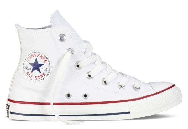 Converse All Star высокие белые white (35-45)