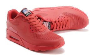 Nike Air Max 90 Hyperfuse красные (35-45)