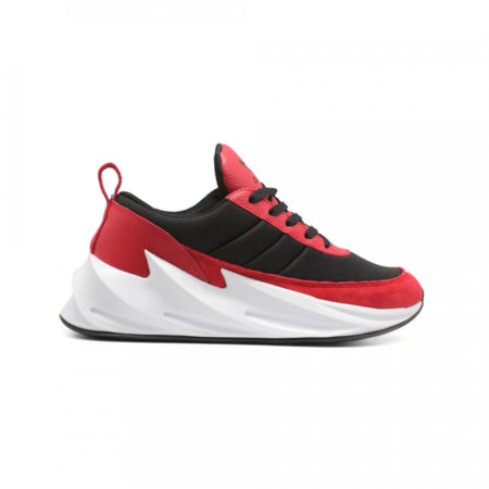 Кроссовки Adidas Sharks красные с черным (35-44)