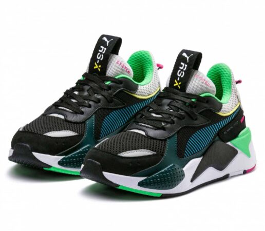 Зеленые кроссовки Puma